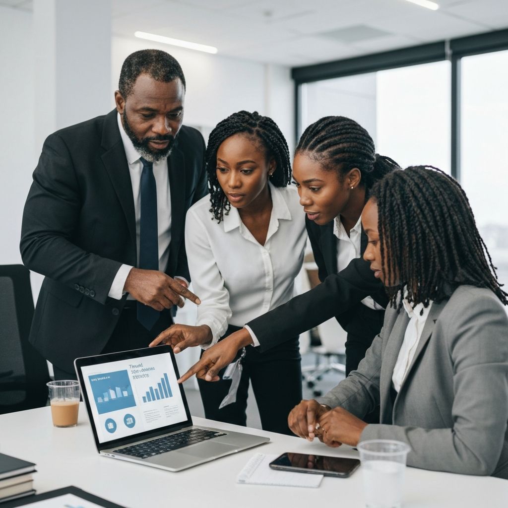 Travel Independents team discussing travel business strategies